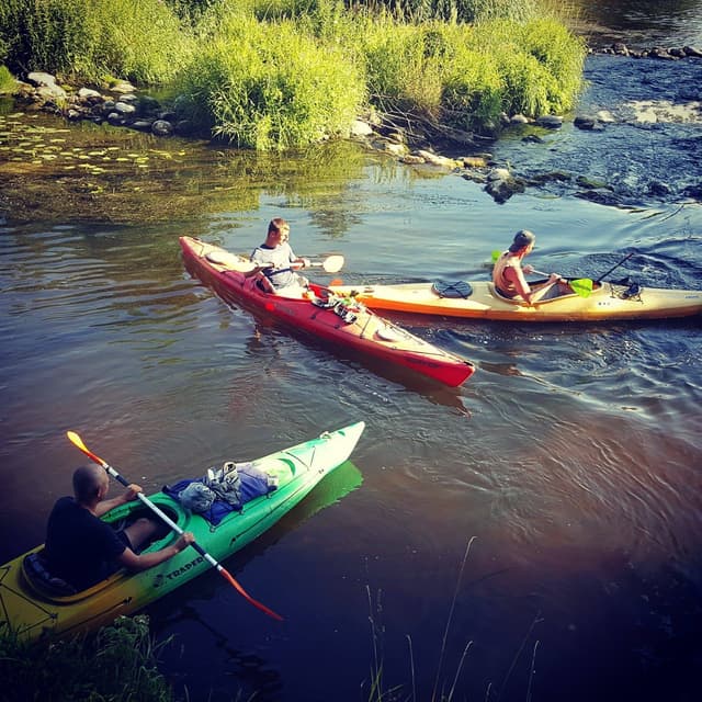 Kempingas ZAKELISKIAI ant Dubysos upės kranto